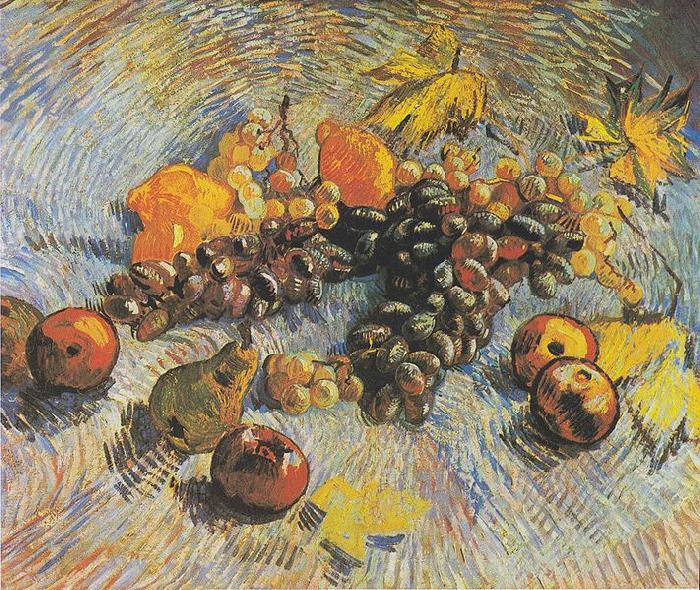 Vincent Van Gogh Stillleben mit Trauben